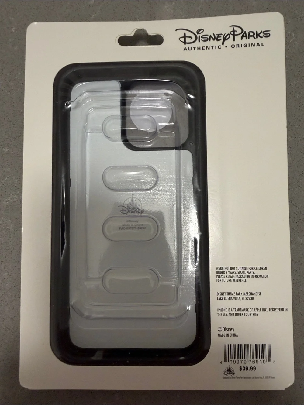Disney Parks Exclusive Halloween Pumpkin iPhone 14/15 Pro Max Case